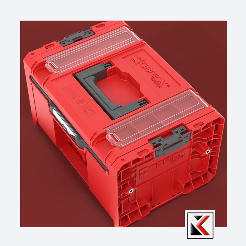 Qbrick System PRO Drawer 1 Toolbox 2.0 Profi Basic Red Ultra