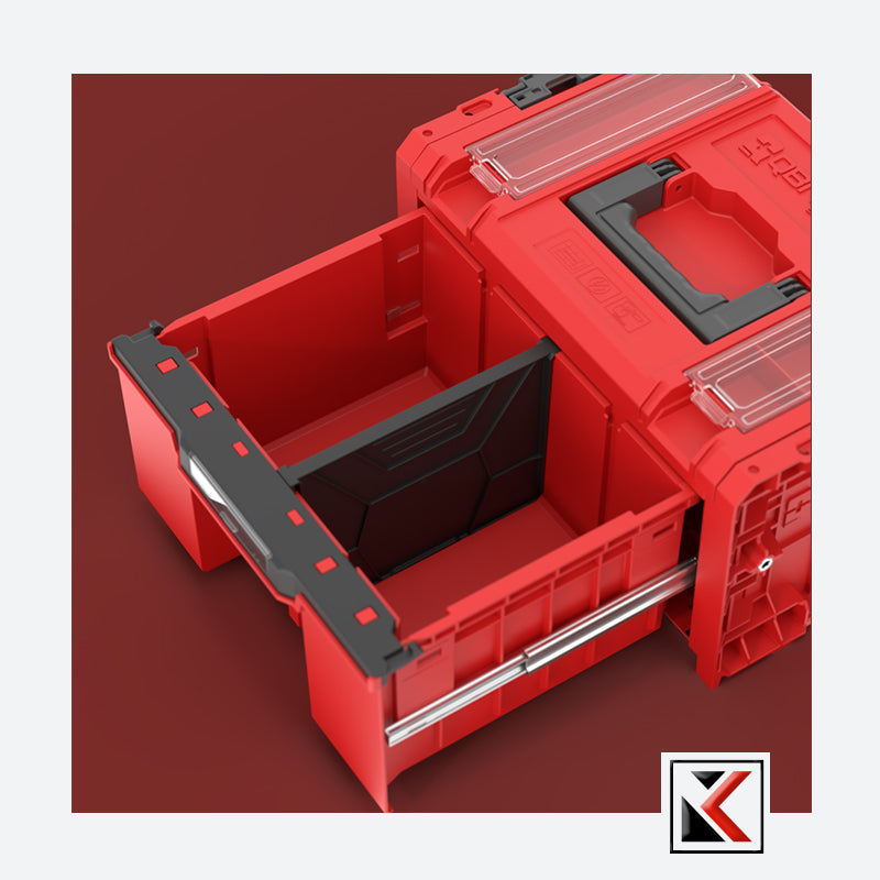 Qbrick System PRO Drawer 1 Toolbox 2.0 Profi Basic Red Ultra