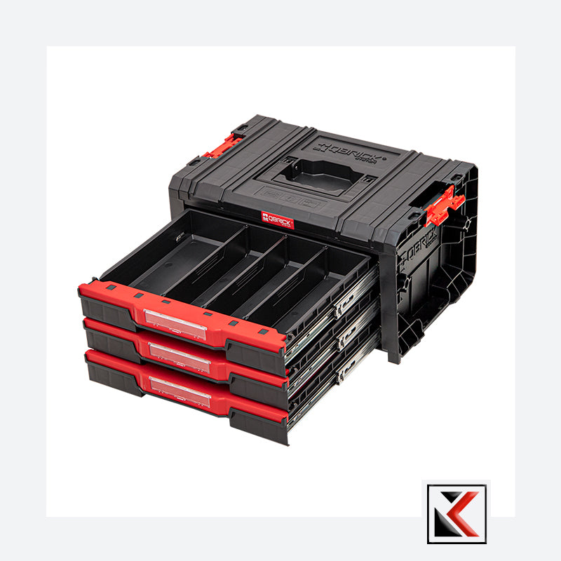 Qbrick System PRO 2.0 Drawer 3 toolbox basic