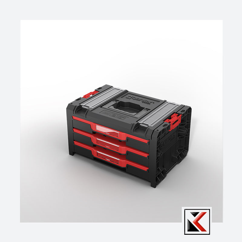 Qbrick System PRO Drawer 3 Toolbox 2.0 Profi Expert