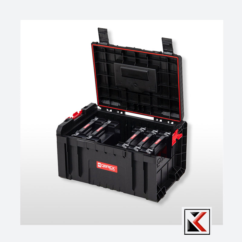 Qbrick System PRO Toolbox 2.0 met 5x TWO Organizer Multi