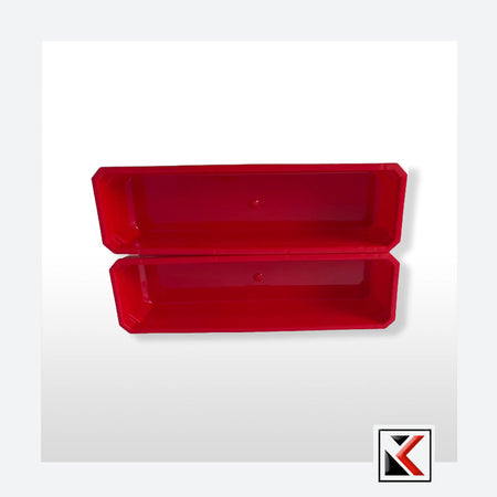 Set FX gereedschapsplaat met 4 lange Qbrick bakken