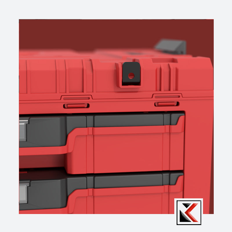 Qbrick System PRIME Drawer 3 Toolbox Expert Red Ultra HD