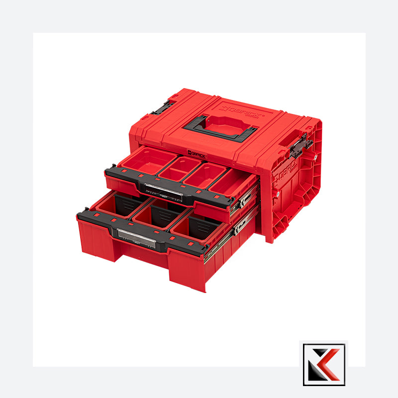 Qbrick System PRO Drawer 2 Toolbox 2.0 Expert RED Ultra HD Custom