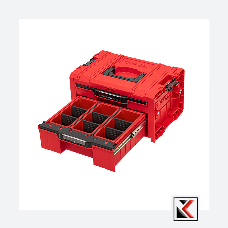Qbrick System PRO Drawer 2 Toolbox 2.0 Expert RED Ultra HD Custom