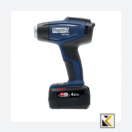 Rapid RX1000 Accu Heteluchtpistool 18V P4A met koffer