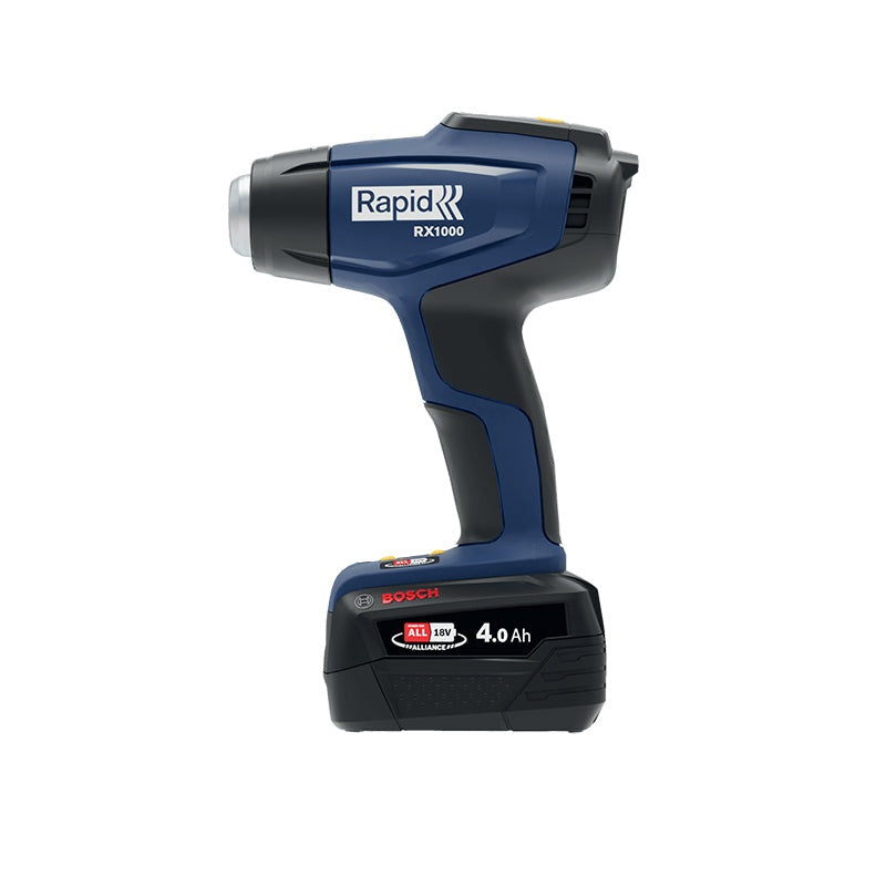 Rapid RX1000 Accu Heteluchtpistool 18V P4A met koffer