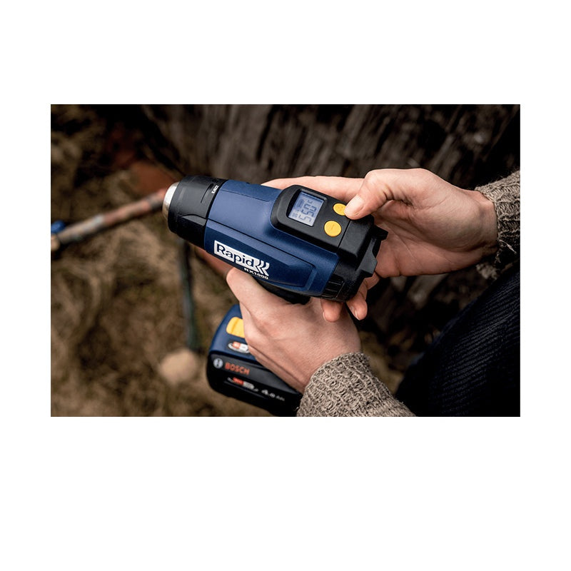 Rapid RX1000 Accu Heteluchtpistool 18V P4A met koffer