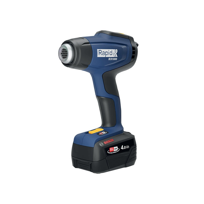 Rapid RX1000 Accu Heteluchtpistool 18V P4A met koffer