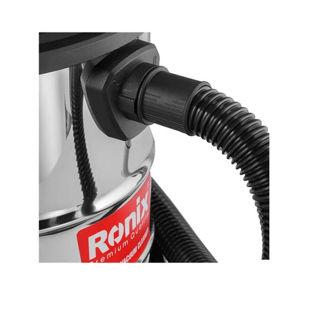 Ronix 8641 compacte snoerloze stofzuiger 20L
