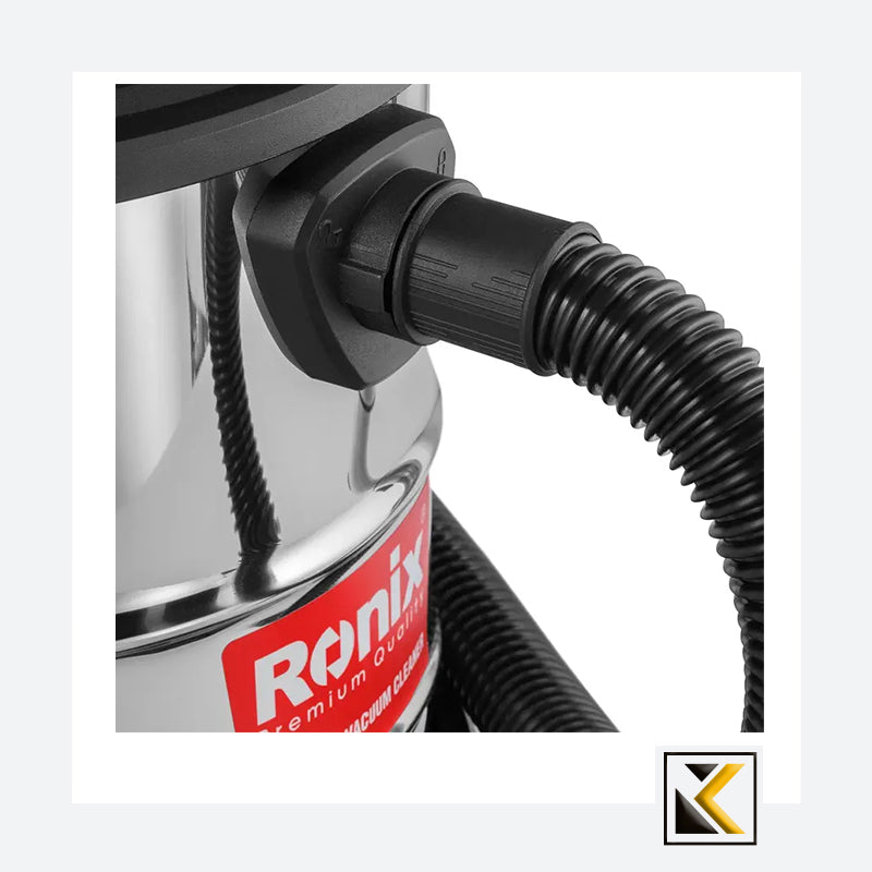 Ronix 8641C stofzuiger 20L zonder accu en lader