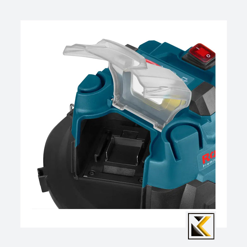 Ronix 8641C stofzuiger 20L zonder accu en lader