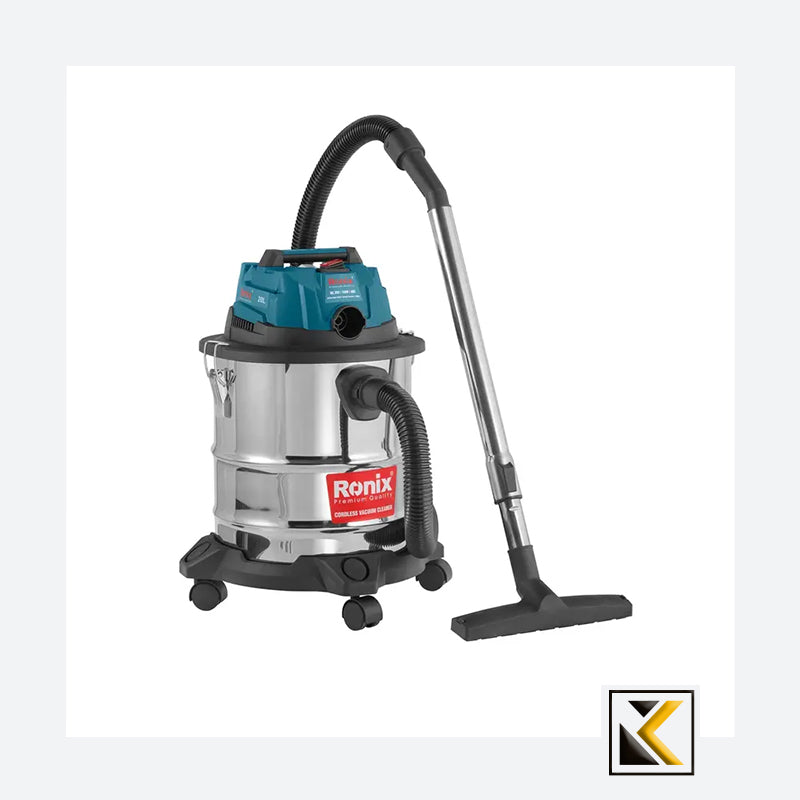 Ronix 8641C stofzuiger 20L zonder accu en lader