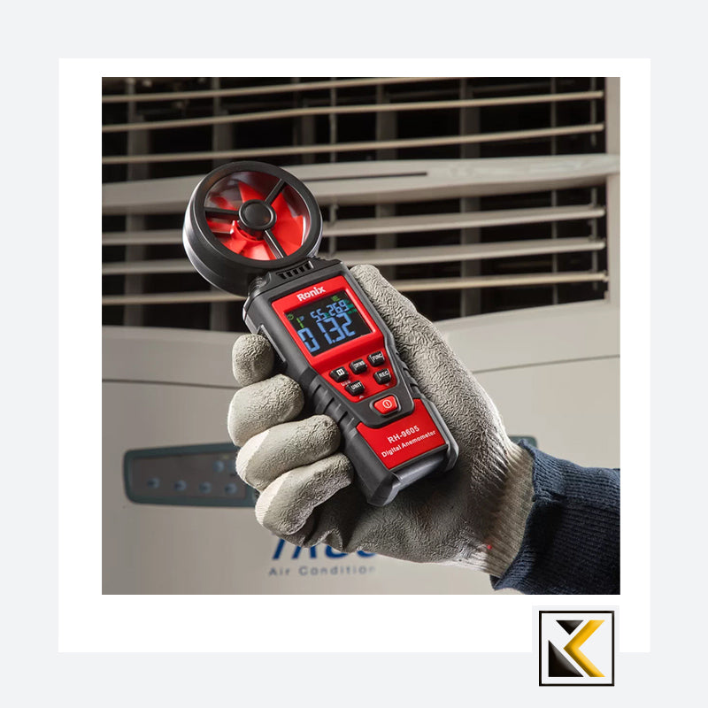Digitale anemometer