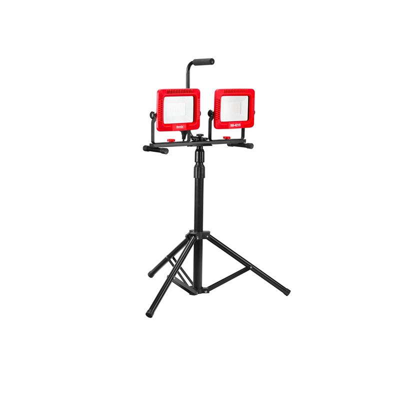 Ronix Dubbele LED-werklamp met statief 50W