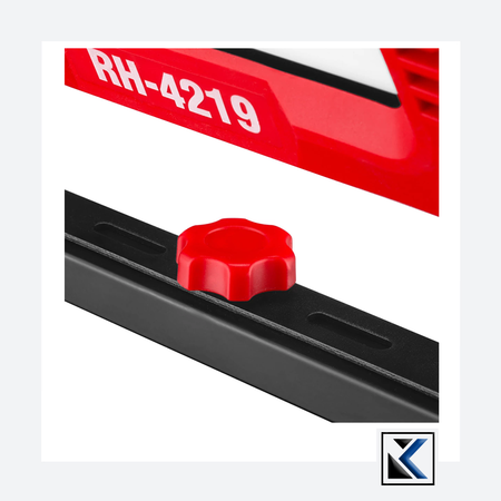 Ronix Dubbele LED-werklamp met statief 50W