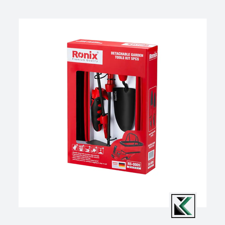 Ronix RS-0009 5-delige tuingereedschapset