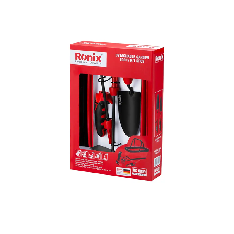 Ronix RS-0009 5-delige tuingereedschapset