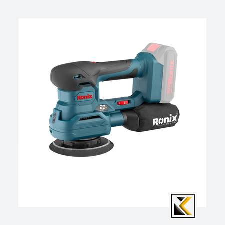 Ronix 20V 3-in-1 draadloze multifunctionele schuurmachine 12000 tpm (zonder accu en lader)