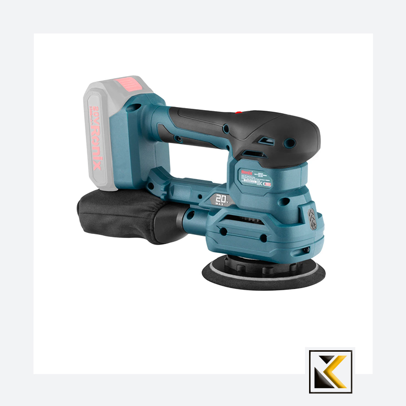 Ronix 20V 3-in-1 draadloze multifunctionele schuurmachine 12000 tpm (zonder accu en lader)
