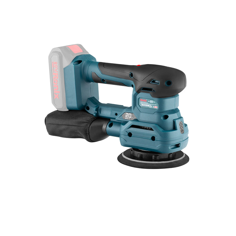 Ronix 20V 3-in-1 draadloze multifunctionele schuurmachine 12000 tpm (zonder accu en lader)