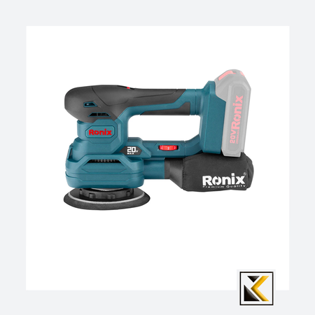 Ronix 20V 3-in-1 draadloze multifunctionele schuurmachine 12000 tpm (zonder accu en lader)