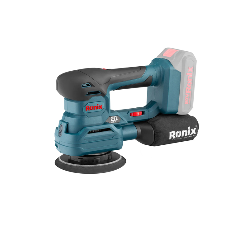 Ronix 20V 3-in-1 draadloze multifunctionele schuurmachine 12000 tpm (zonder accu en lader)