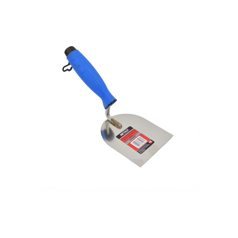 Rvs bandtroffel 60mm rubber handvat