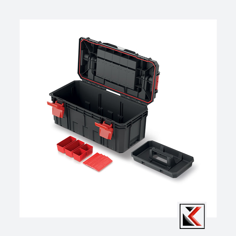 Kistenberg gereedschapskoffer S Block Alu Log 55