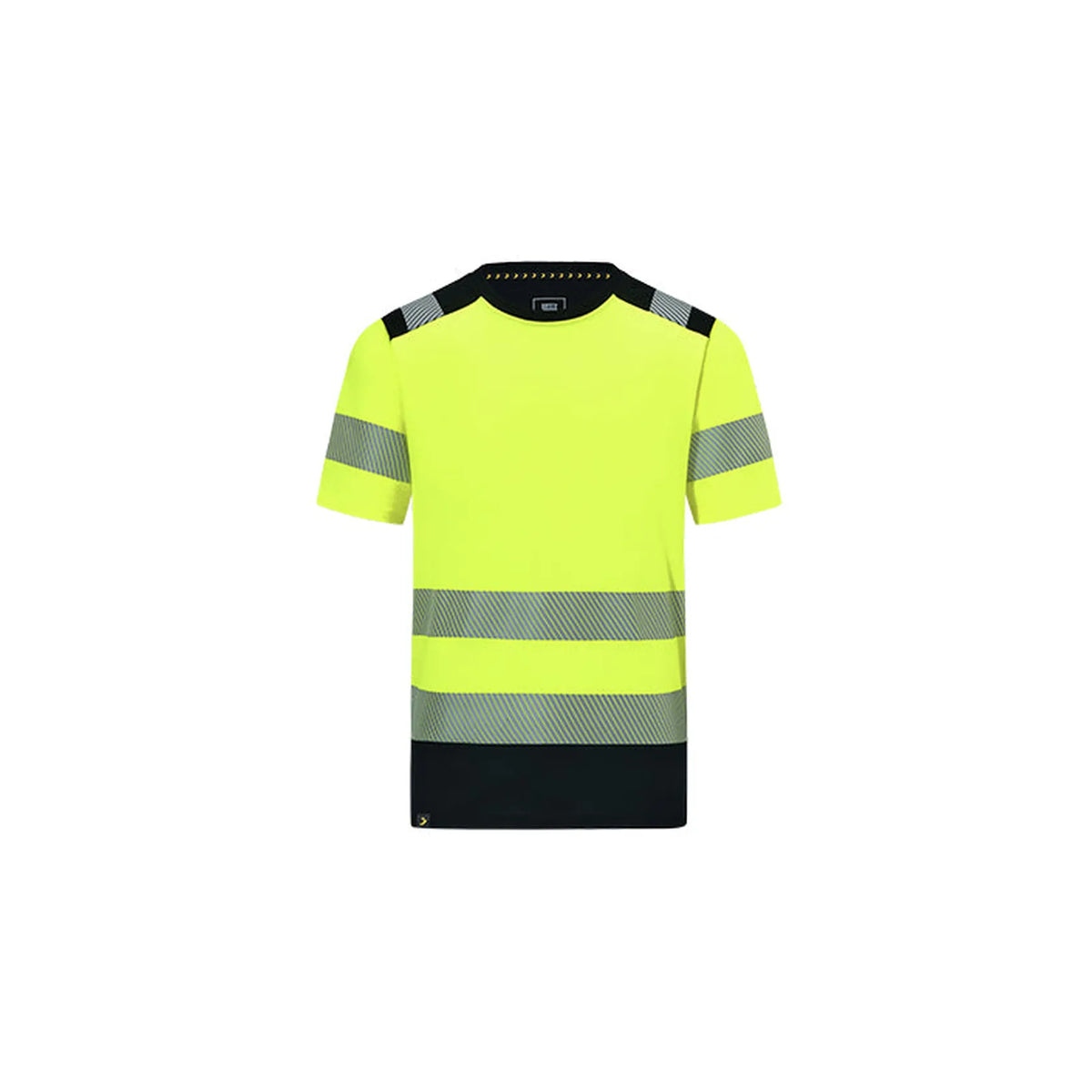 SCUHVCOTTS Tshirt Safety Jogger YELLOW BLACK