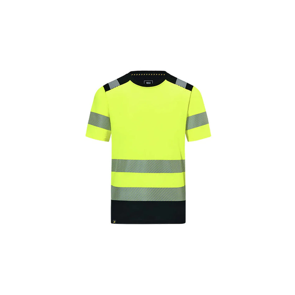 SCUHVCOTTS Tshirt Safety Jogger YELLOW BLACK