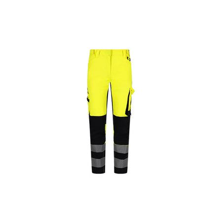 SCUHVTROW Hi-Vis werkbroeken Safety Jogger YELLOW BLACK