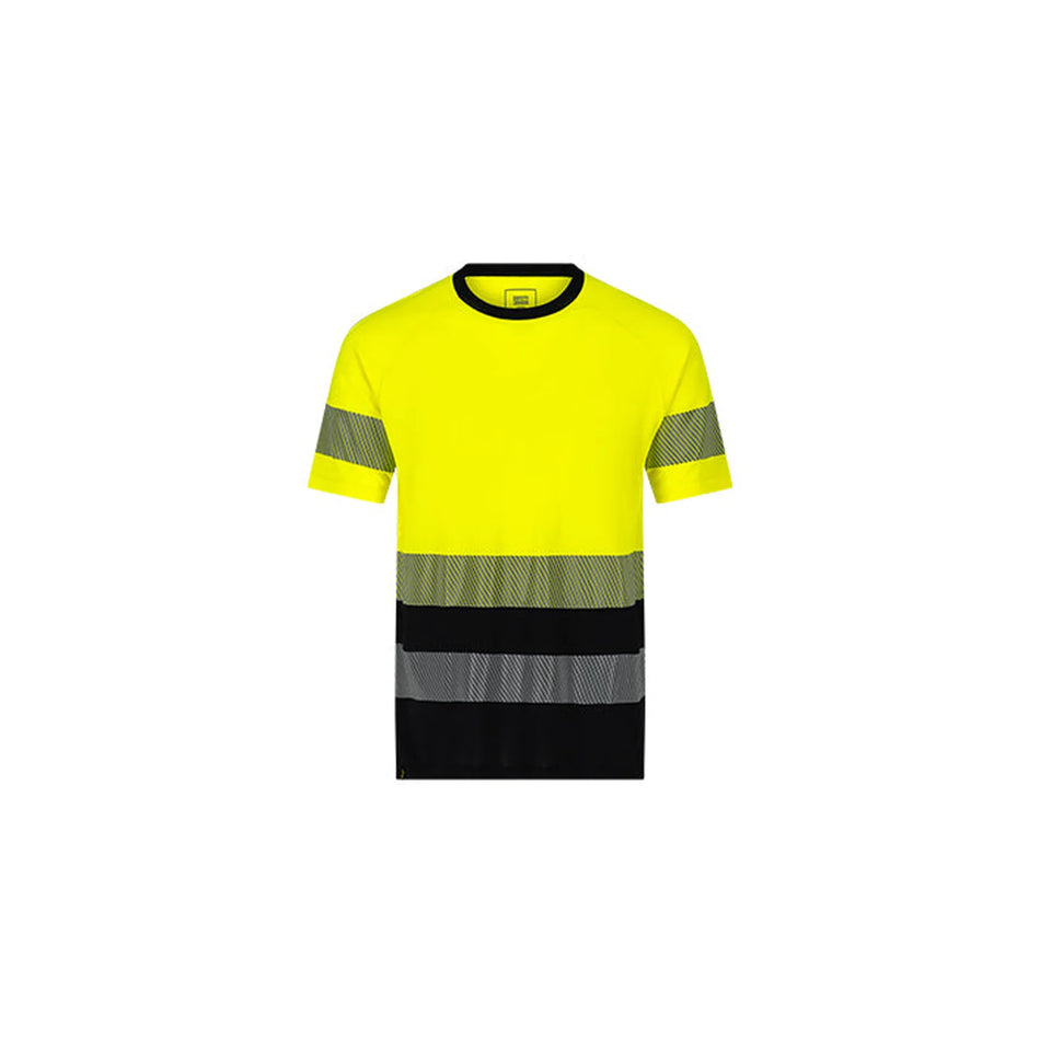 SCUHVTSM Hi‑Vis T-Shirts Safety Jogger YELLOW BLACK