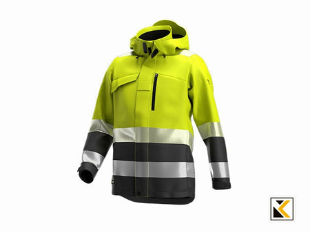 Scuti winter jkt m YELLOW DARK GREY