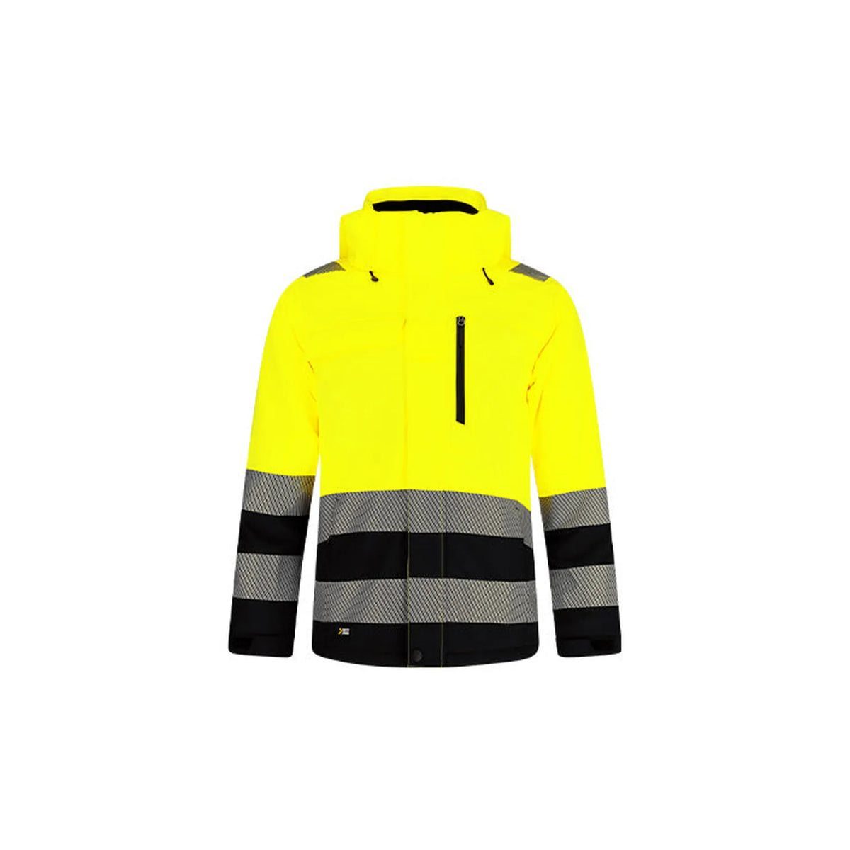 SCUHVWJACM Hi-Vis Werkjas Safety Jogger YELLOW BLACK