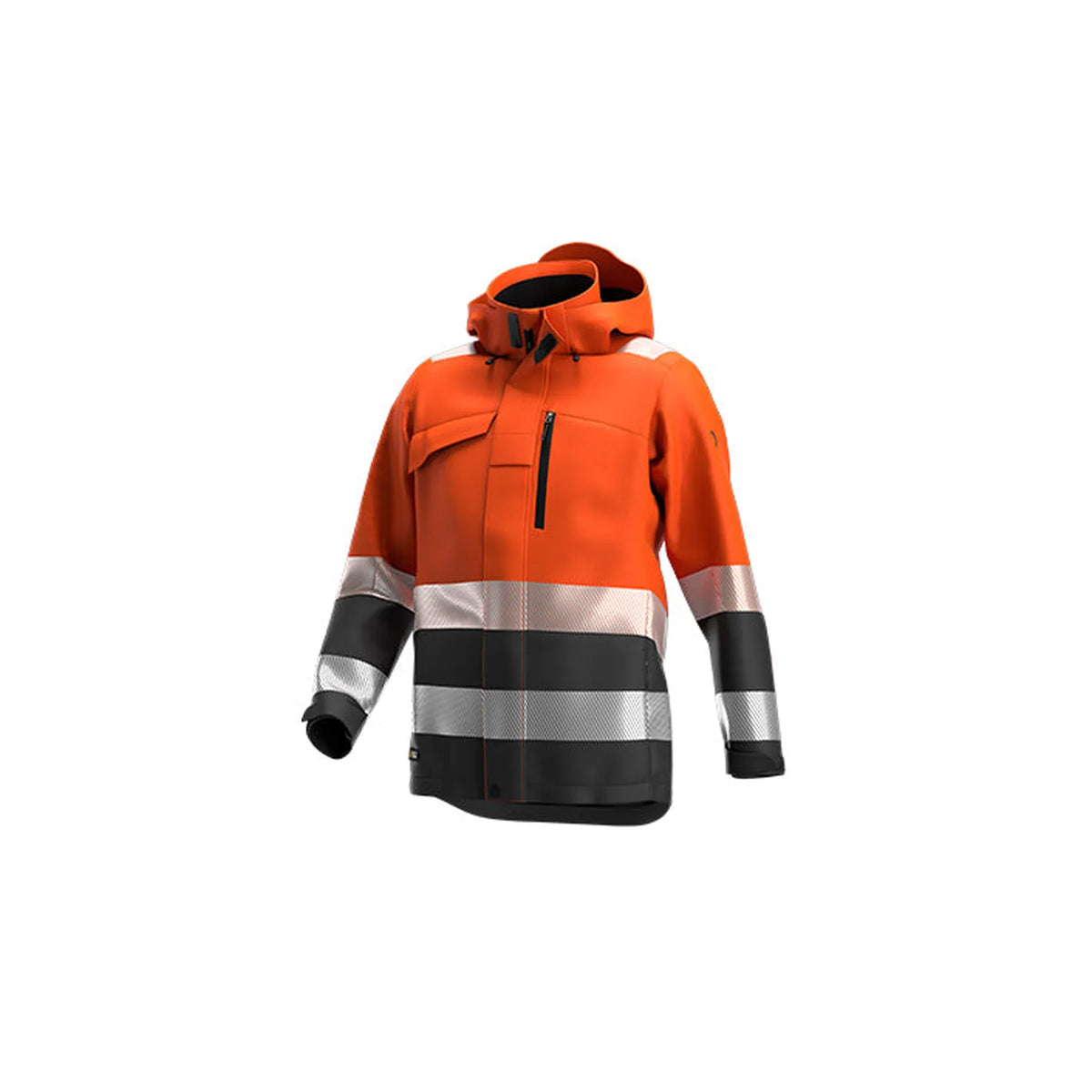 SCUHVWJACM Hi-Vis Werkjas Safety Jogger ORANGE DARK GREY