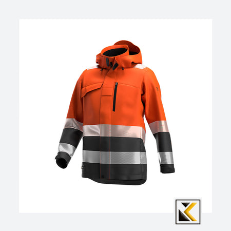 Scuti Heren Hivis Winterjas