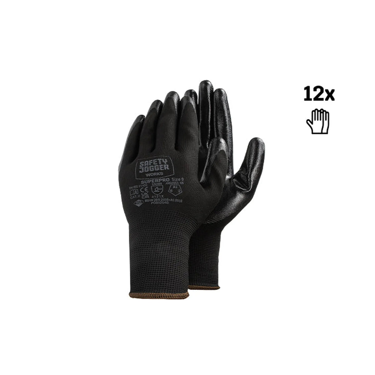 SUPERPROP handschoenen Safety Jogger black