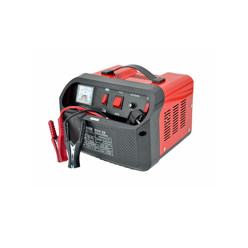 Acculader SUV-50 12V-24V met starthulp