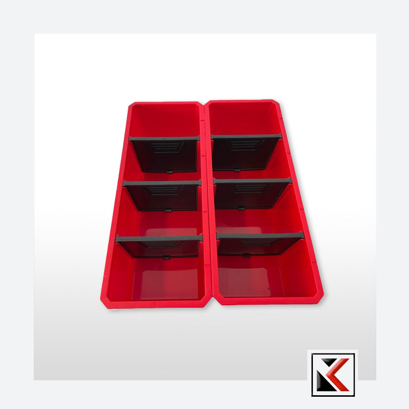 Set FX gereedschapsplaat met 2 grote Qbrick bakken