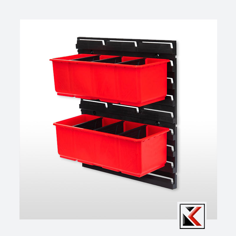 Set FX gereedschapsplaat met 2 grote Qbrick bakken