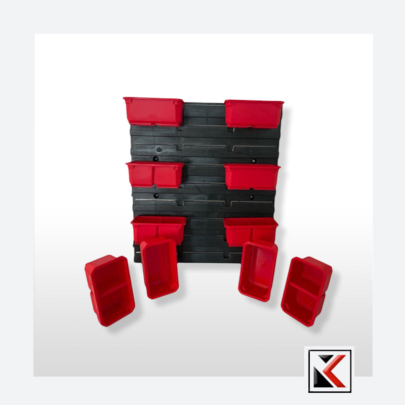 Set FX gereedschapsplaat met 10 Qbrick bakjes