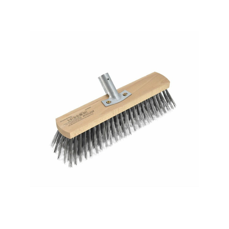 Staalborstel voor bestrating 30cm