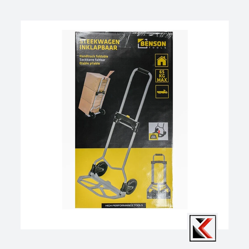 Steekwagen Benson opklapbaar 65 kg