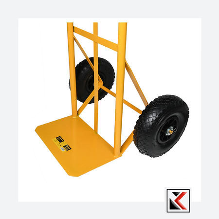 Steekwagen geel Benson