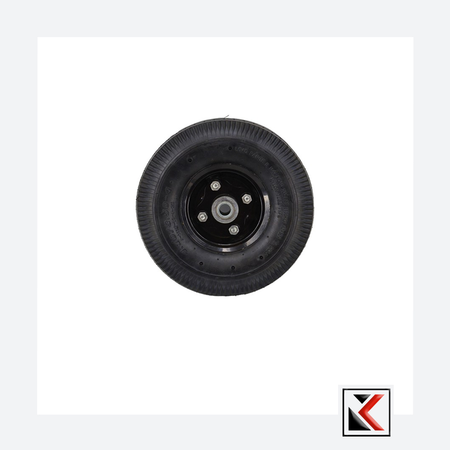 Steekwagen vervangingswiel 3.50-4 - 2PR 25x9cm