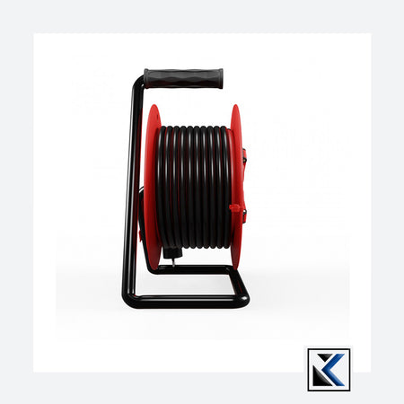 Stroomhaspel professional line 25m 3x1.5mm 16A/ 3680W/ IP44