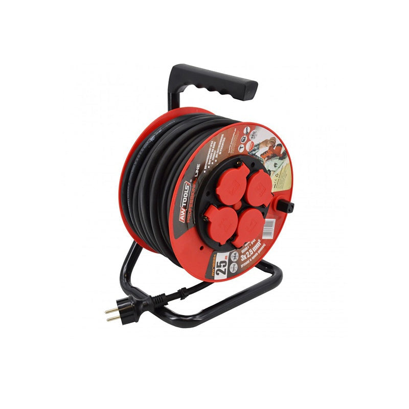 Stroomhaspel professional line 40m 3x1.5mm 16A/ 3680W/ IP44