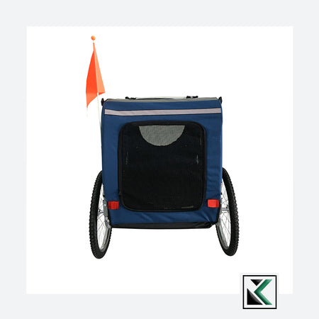 Topmast Original Hondenfietskar L Blauw