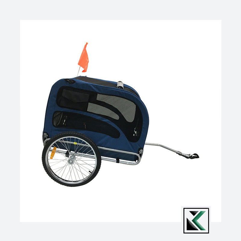 Topmast Original Hondenfietskar XL Blauw